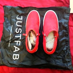 JustFab Wedge Sneakers